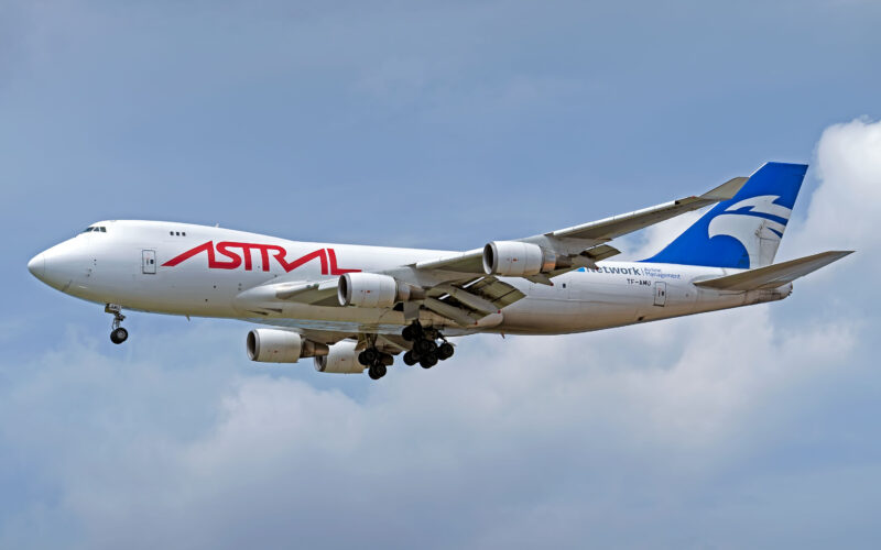 Astral Aviation, Boeing 747-48EF TF-AMU