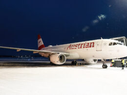 Austrian Airlines in Rovaniemi_(c)Simo Vilhunen