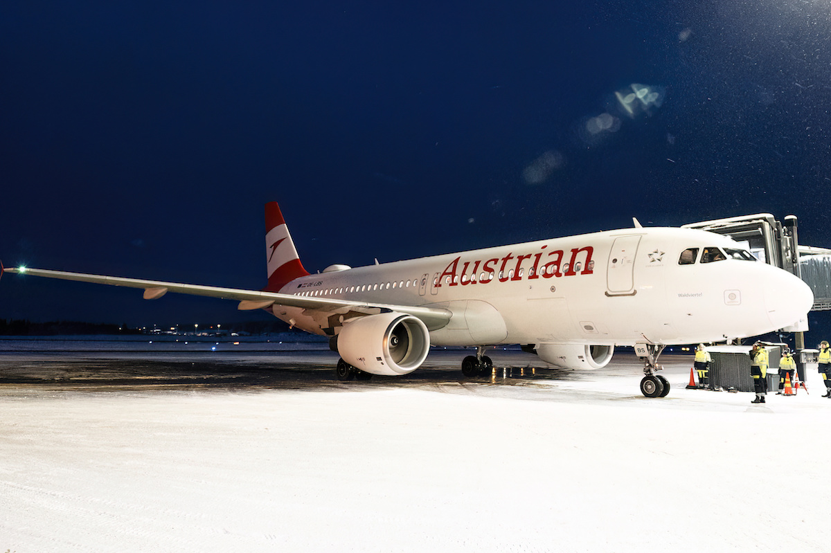 Austrian Airlines in Rovaniemi_(c)Simo Vilhunen