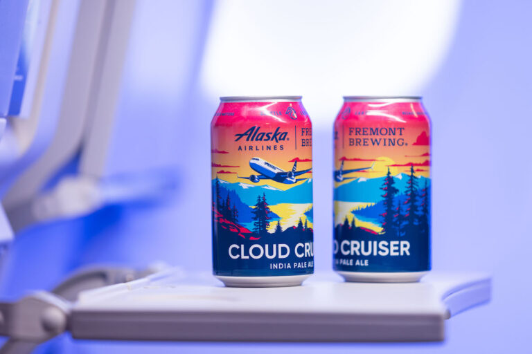Alaska Airlines beer