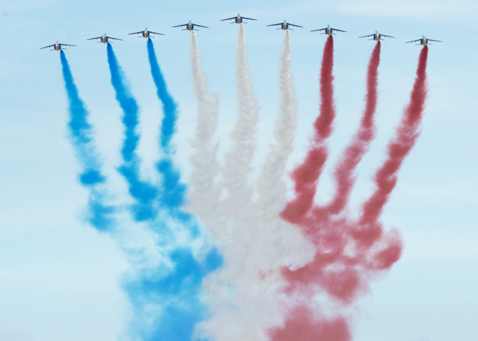 Here’s the complete lineup for the 2023 Bastille Day flypast