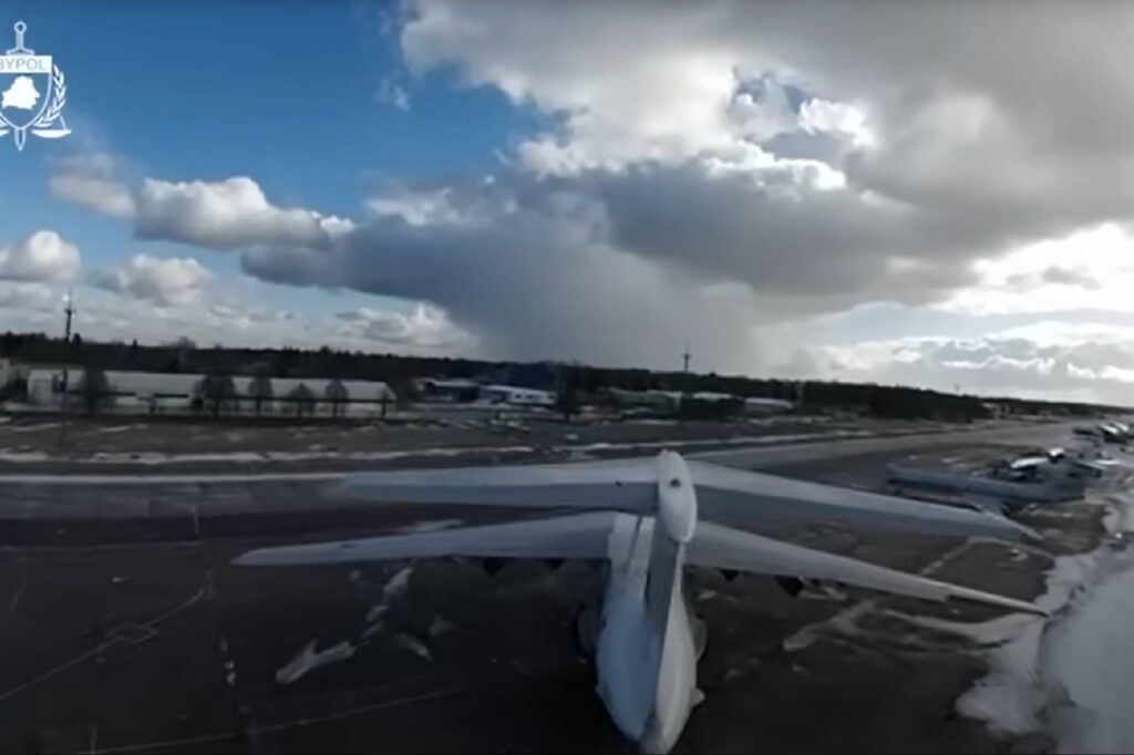 Belarus A 50 drone video screenshot