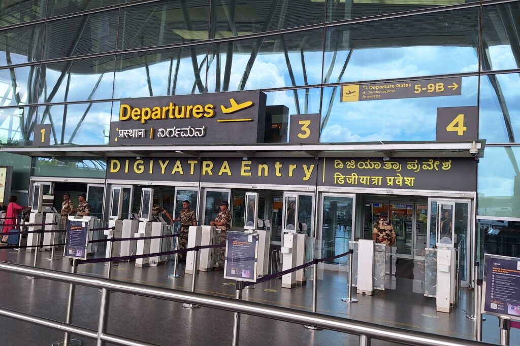Bengaluru International Airport departures