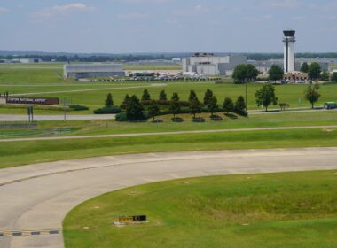 Bill and Hillary Clinton National Airport where a small plane took off and crashed
