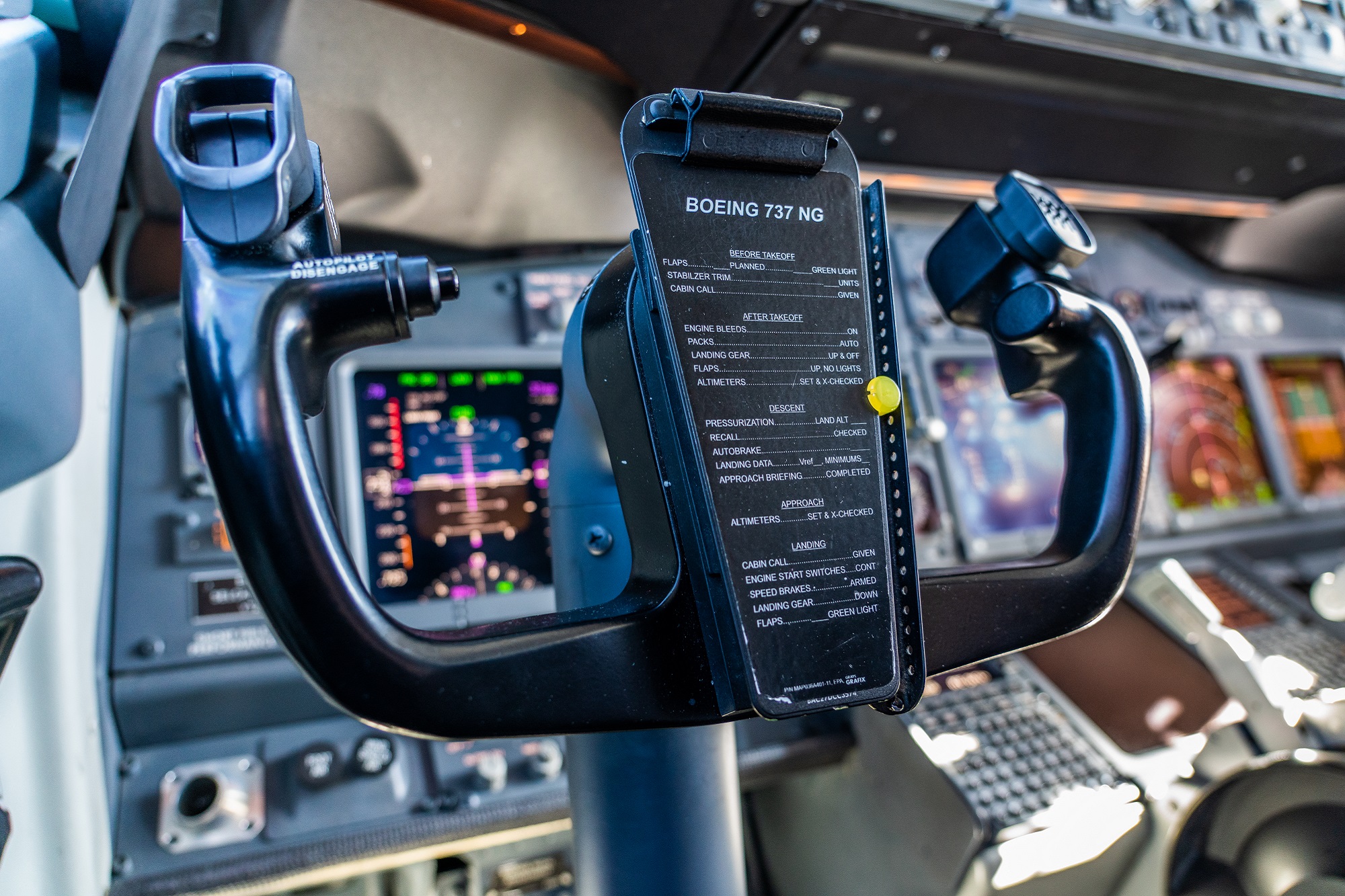 Boeing 737800 Next Generation cockpit and yoke AeroTime