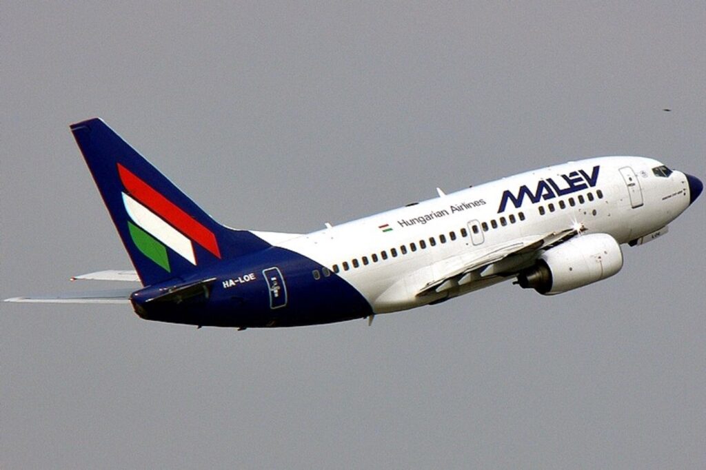 Boeing 737 Malev Hungarian Airlines