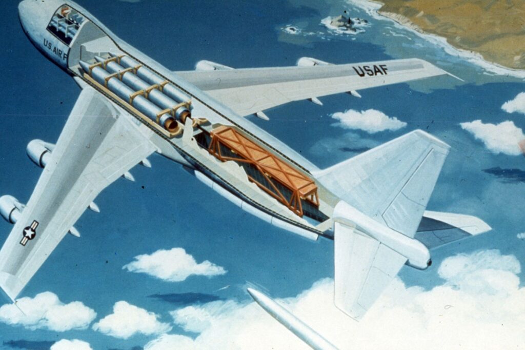 Boeing 747 Based ICBM Launcher