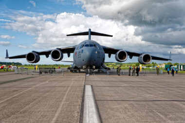 A Boeing C 17A Globemaster III 97  0046 of the USAF 315th Airlift Wing