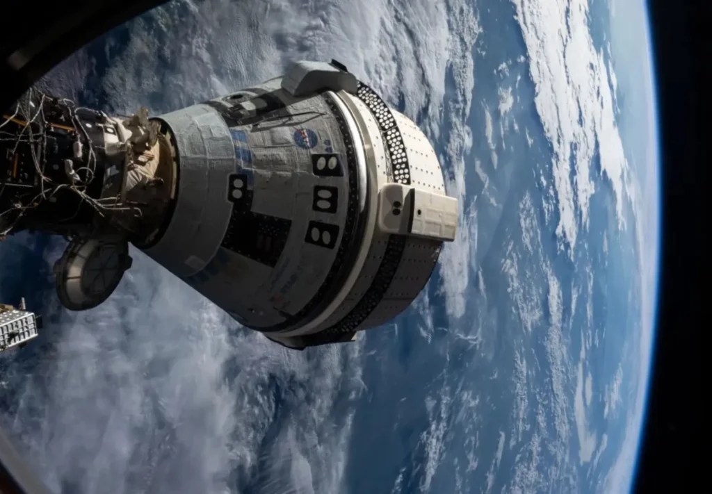 Boeing Starliner capsule onboard the ISS Boeing Starliner capsule onboard the ISS