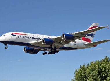 British Airways Airbus A380 G-XLEJ