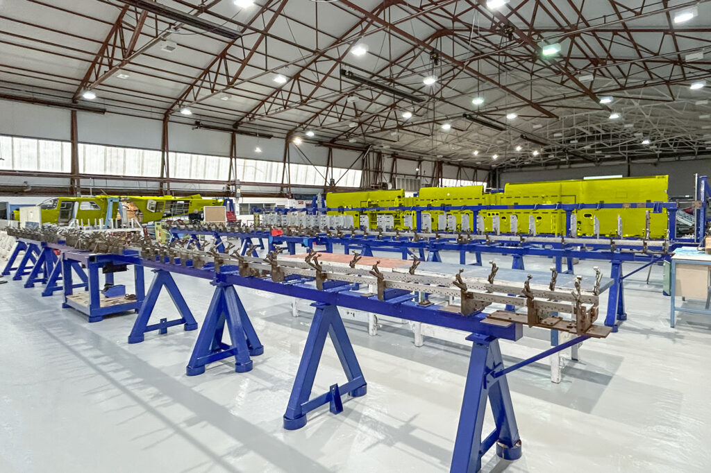 Britten Normans Bembridge facility Britten-Norman's Bembridge facility