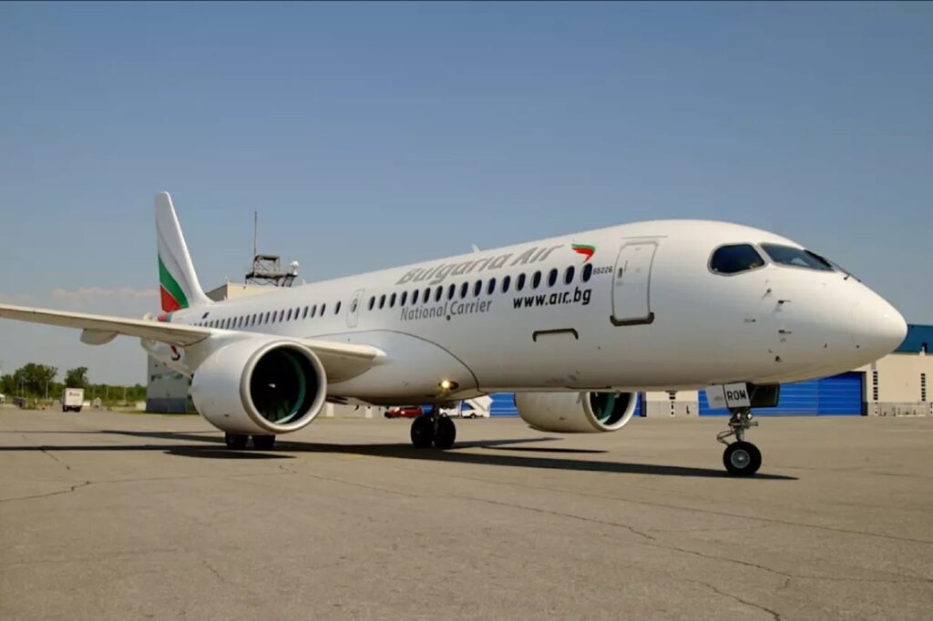 Bulgaria Air Airbus A220 Bulgaria Air Airbus A220