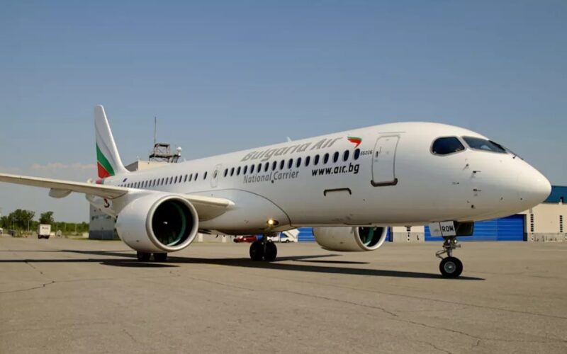Bulgaria Air Airbus A220