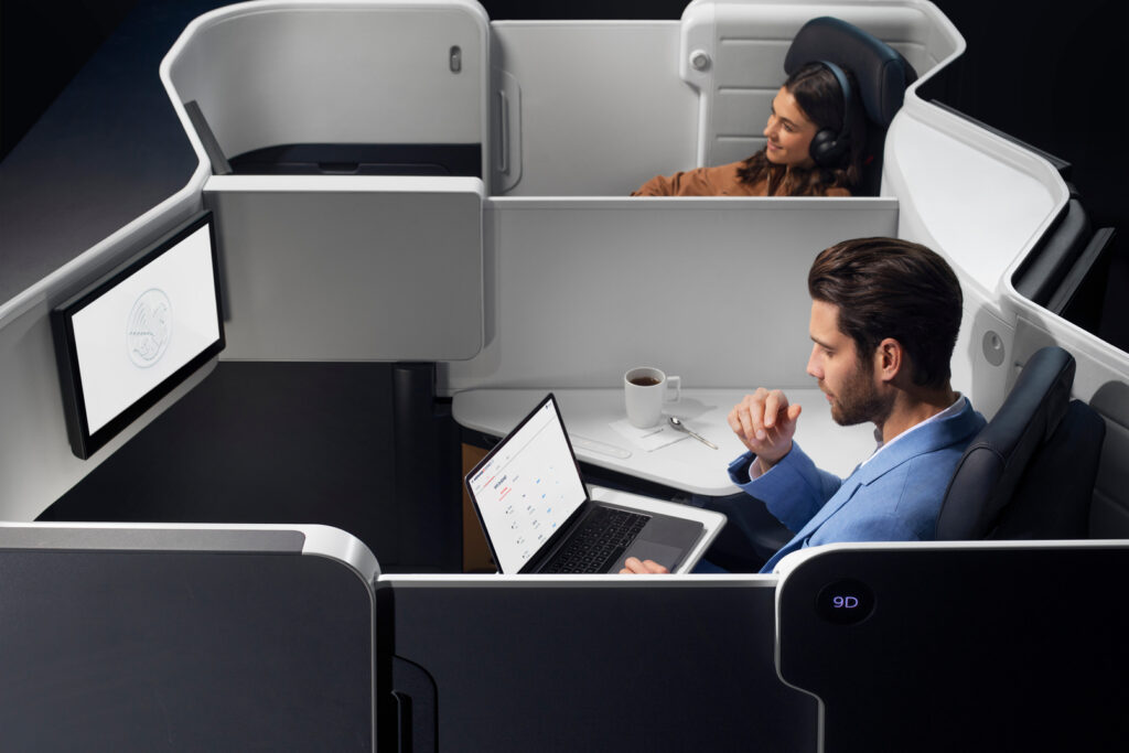 Air France 2022 long haul business class