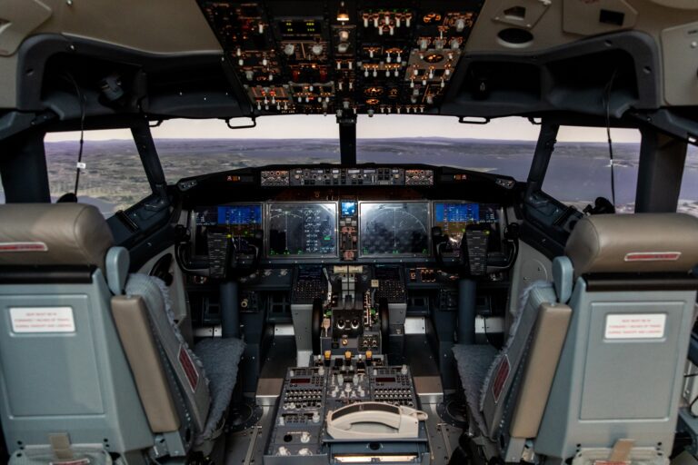 CAE Boeing 737 MAX full-flight simulator