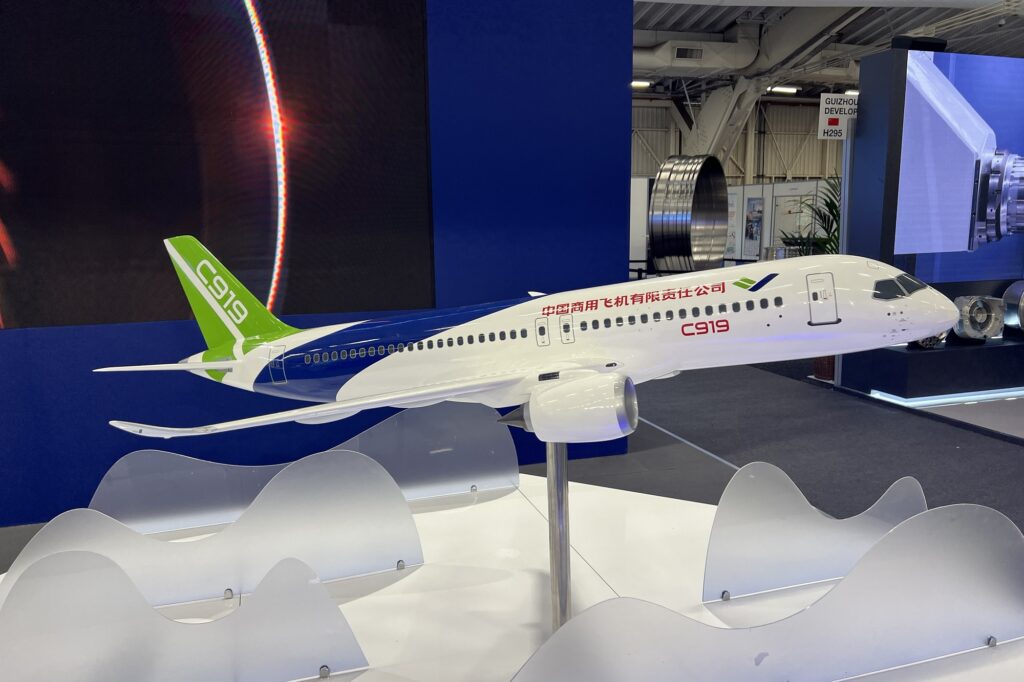 While COMAC has already delivered a pair of C919s financial filings do not promise more deliveries in the short term future