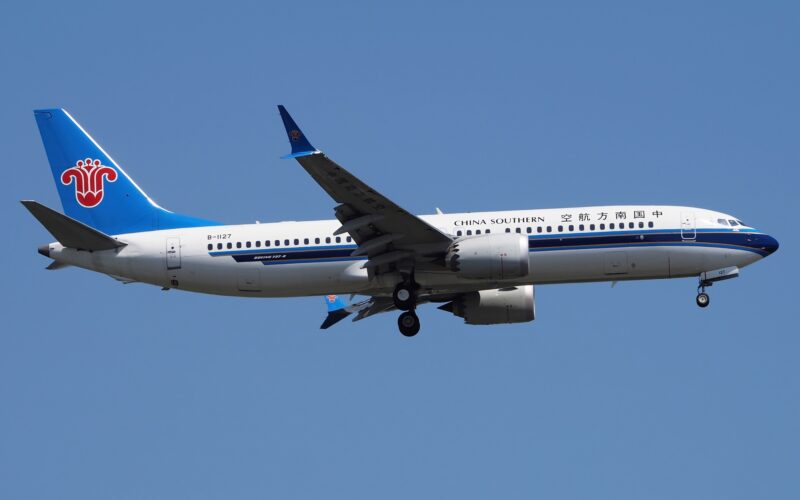 China Southern Airlines became the first airline in China to operate the Boeing 737 MAX since its grounding in March 2019