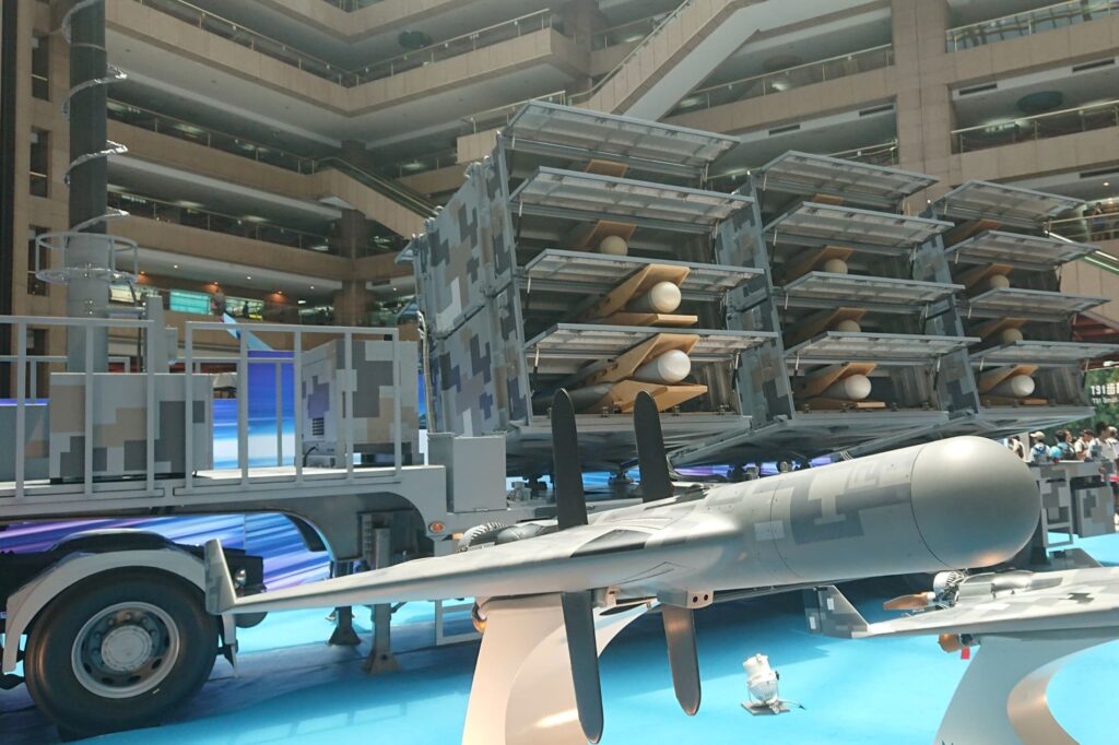 Chinese loitering munitions kamikaze drones