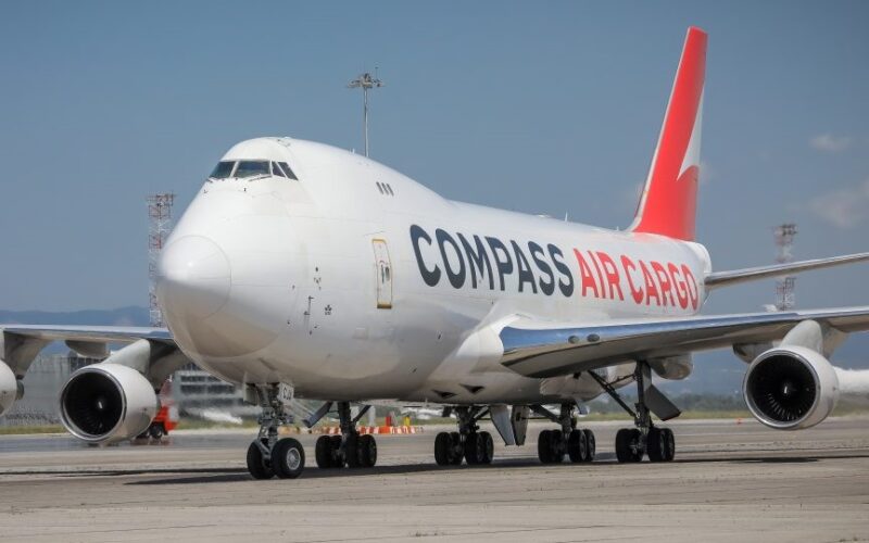 Compass Cargo Airlines introduced its and Bulgaria's first Boeing 747