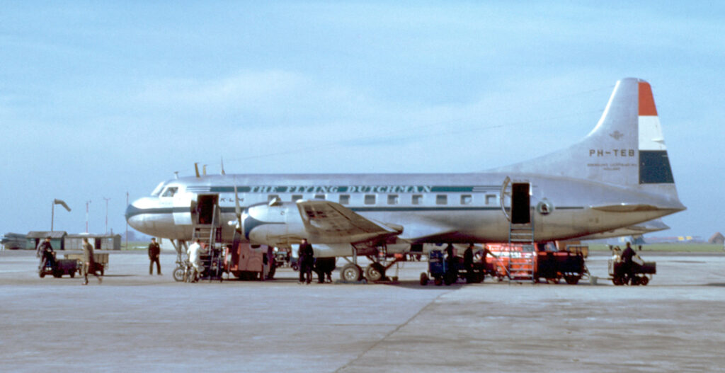 Convair CV-240, KLM PH-TEB
