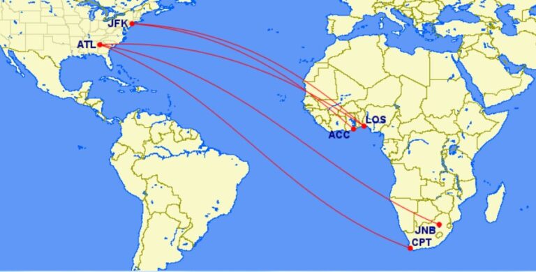 Delta resumes flights from New - DL Map2 768x390 