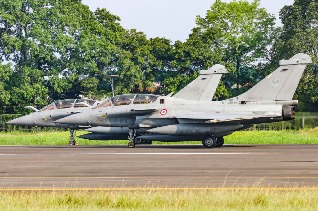Dassault Rafale fighters in Jakarta, Indonesia