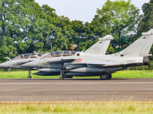 RAF and German jets intercept Russian Su-27s and spy plane