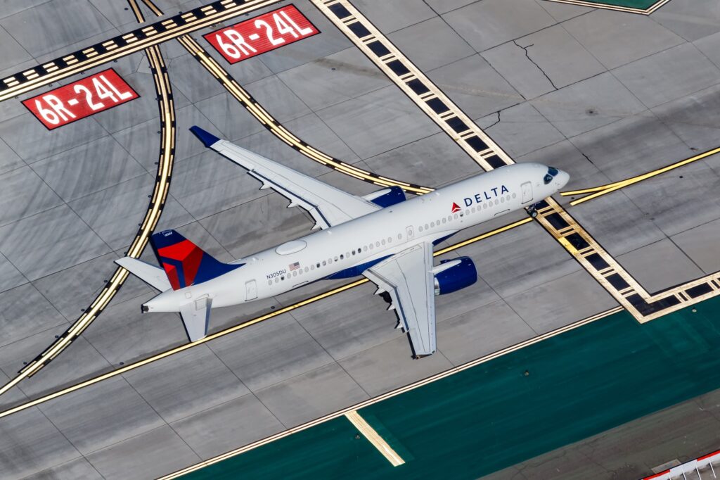Delta Air Lines firmed up an order for 12 Airbus A220 aircraft
