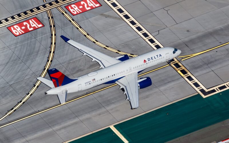 Delta Air Lines firmed up an order for 12 Airbus A220 aircraft