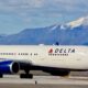 A Delta Air Lines Boeing 767, which was severely damaged by hail, returned to the US more than two weeks later after the incident