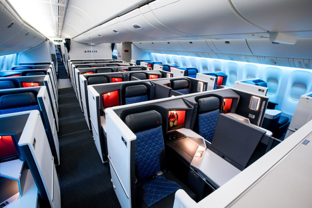 Delta’s refreshed 777 aircraft 