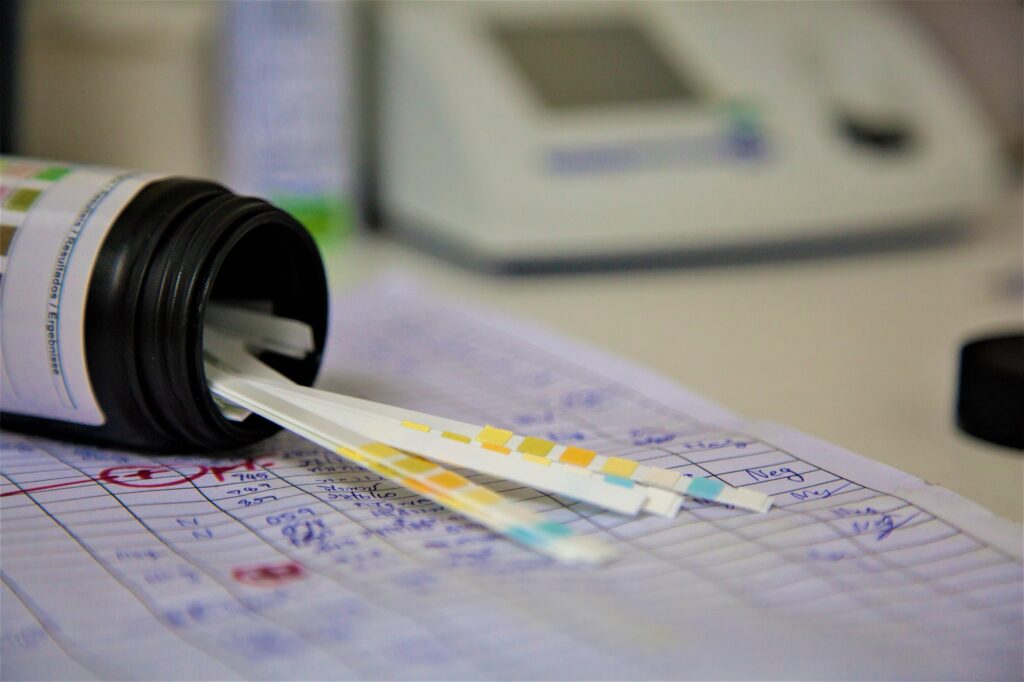 Drug test for pilots