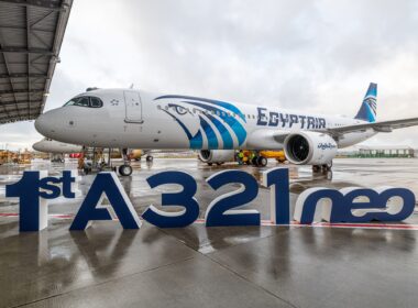 EGYPTAIR became the first African airline to operate the Airbus A321neo