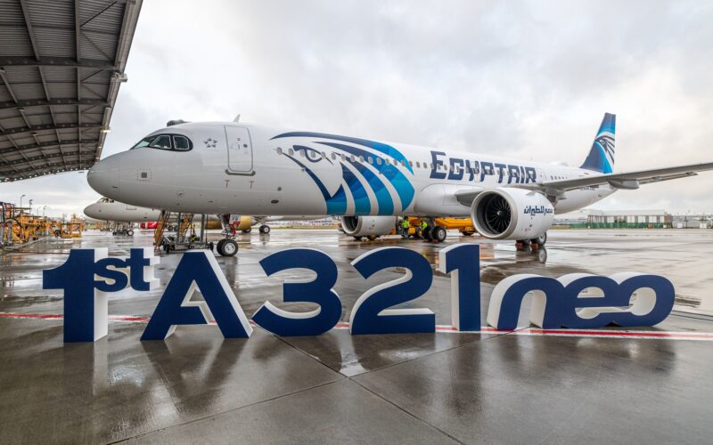 EGYPTAIR became the first African airline to operate the Airbus A321neo