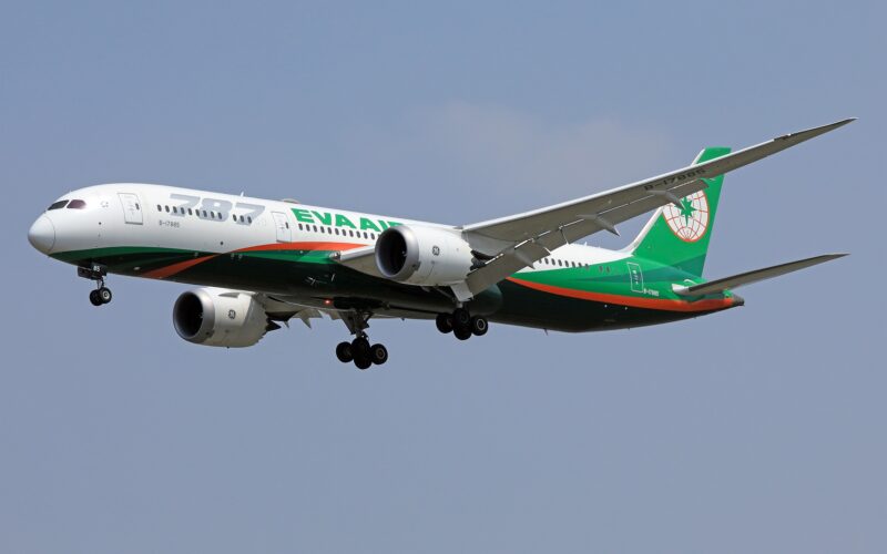 EVA Air has purchased five Boeing 787-9s