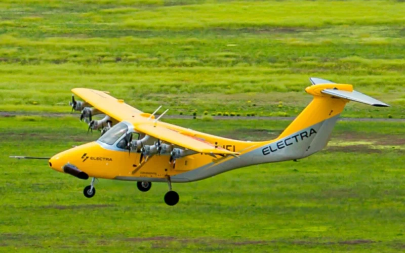 Electra’s electric short takeoff and landing (eSTOL) aircraft