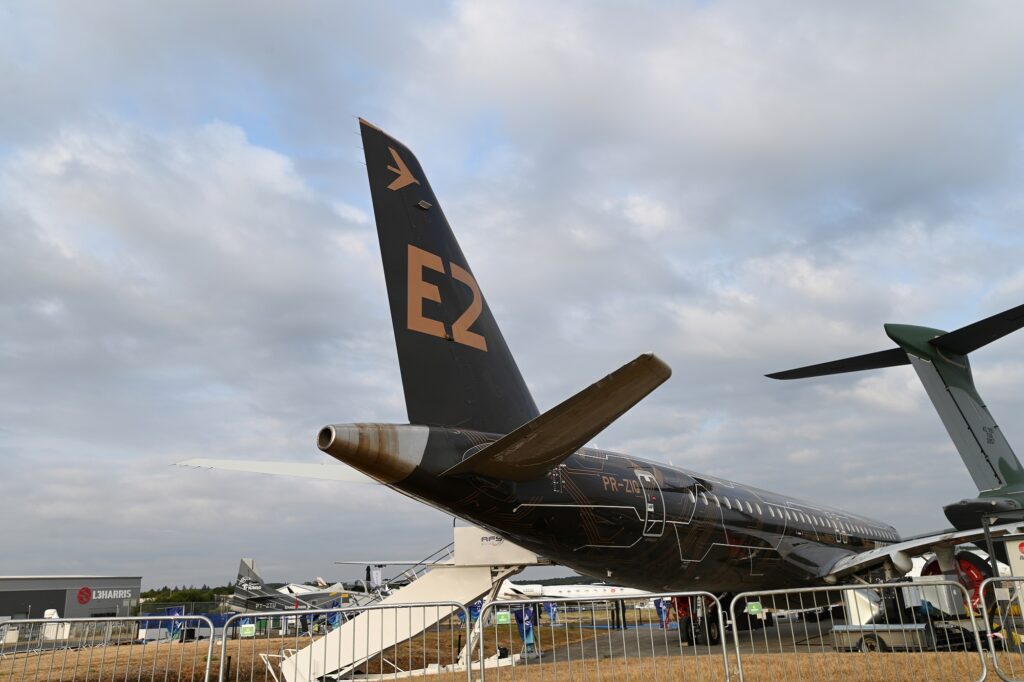 Embraer certified the E195-E2 in China
