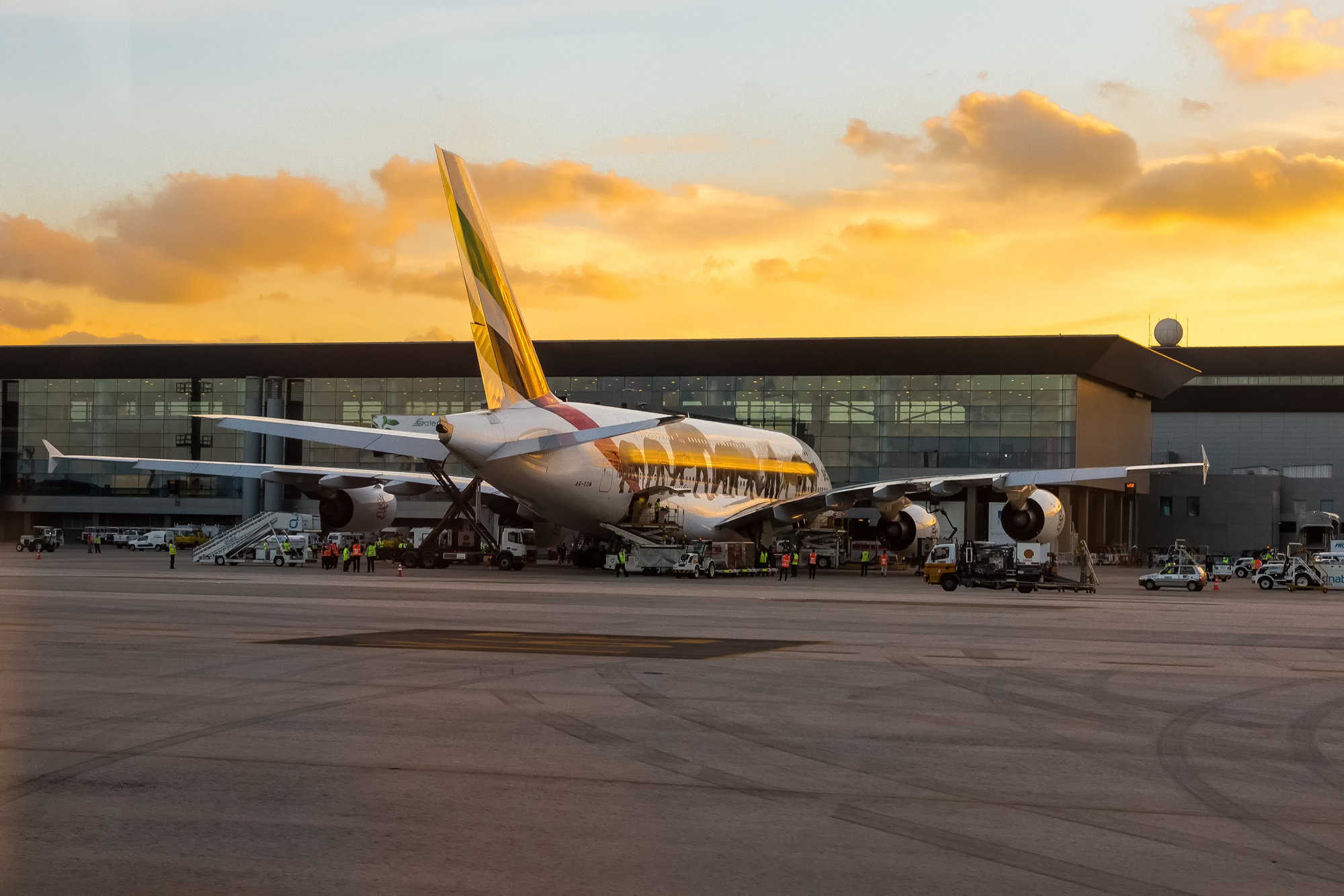 Frances BEA is now investigating the incident when an Emirates Airbus A380 was reportedly hit by a drone at Nice Airport