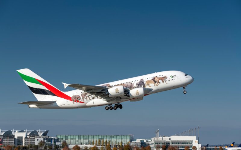 An Emirates Airbus A380 was reportedly damaged by a drone upon landing at Nice Airport NCE