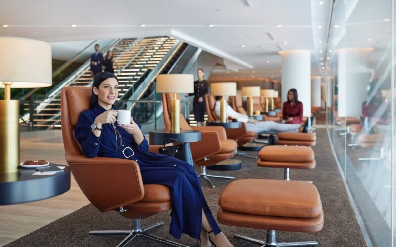 Etihad Airways new Terminal A lounge