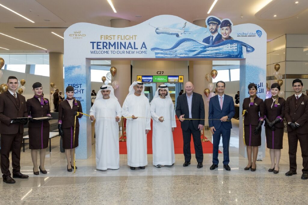 Etihad Airways new home Terminal A