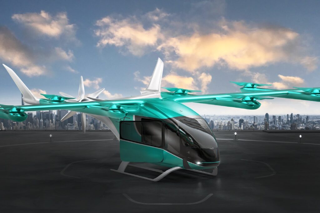 Eve Air Mobility eVTOL aircraft