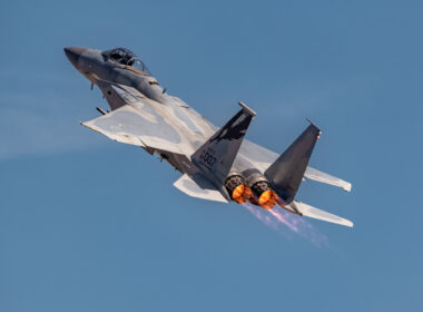 F-15 Eagle Fighter Aircraft at California Capital Airshow