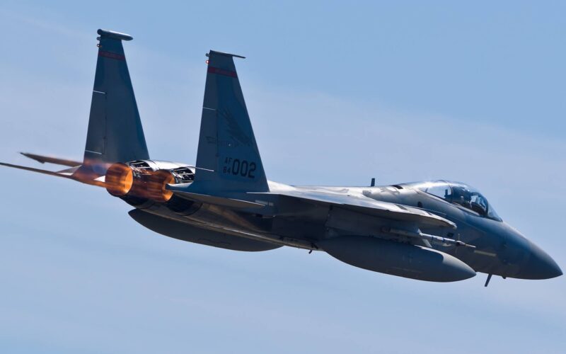 F-15 full afterburner
