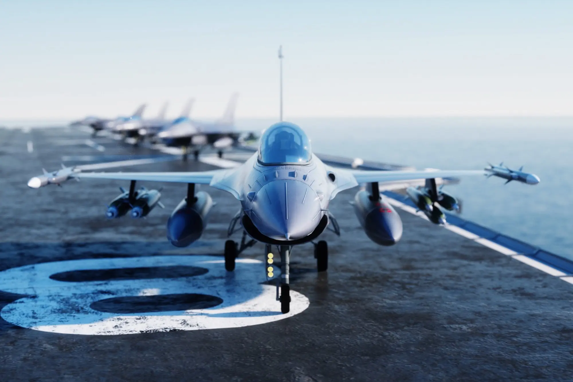 F 16 fighter jets
