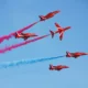 Hastings,,England,-,July,22:,Raf,Aerobatics,Display,Team,The