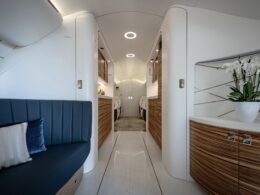 F/LIST private jet interior