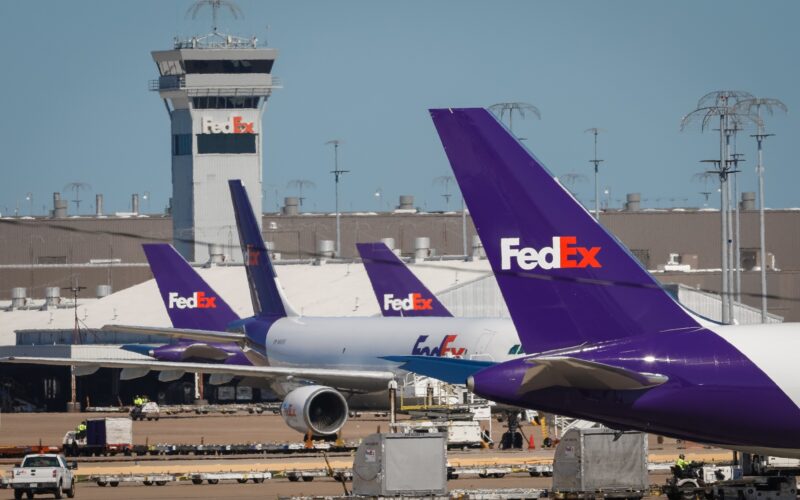FedEx will celebrate its 50th Boeing 777F delivery out of the factory with a special sticker