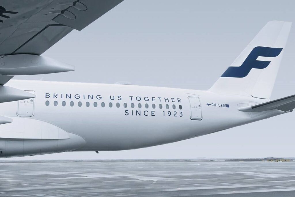 Finnair anniversary livery Finnair anniversary livery