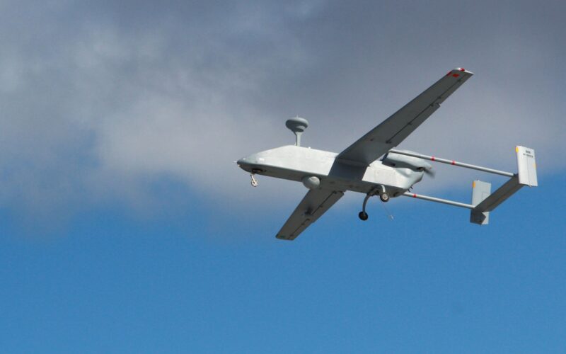 Forpost UAV in flight